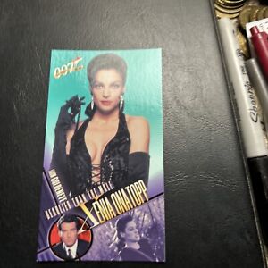 Jb17 The Women Of James Bond 007 Supervue 1998 #12 Xenia Onatopp ￼ Femke Jensen