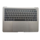 For MacBook Pro A1706 2016 Palmrest Cover Keyboard with Touchpad Battery Gray