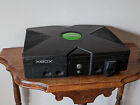 Microsoft Original Xbox Black System Console - Tested & Working