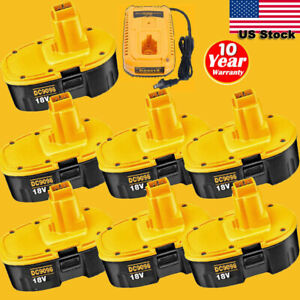 18 Volt for Dewalt 18V Battery or Charger DC9096-2 DC9098 DC9099 NEW replacement