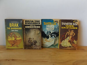 Brak the Barbarian Tanith Lee Lot of 4 Books