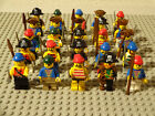 (C5/1) LEGO 5 Pirates Figurines with Weapon And Head Piece 6276 6277 6285 6286