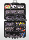 160 PCS Set Fishing Tackle Box Full Loaded Accessories Hooks Lures Baits Worms