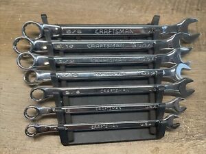 Craftsman Professional SAE wrench Set 7 Pc USA Raised Panel K 1/4-5/8