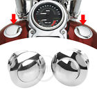 Flush Mount Pop Up Vented Fuel Tank Gas Cap For Harley Softail Fatboy FXS FLHX