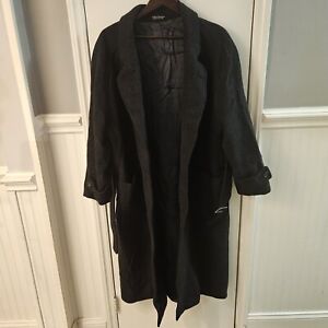 Vintage 100% Wool Double Breasted Overcoat Men’s 42R Ron Chereskin Coat Trench