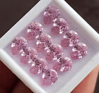 Loose Gemstone 12 Pcs Lot Natural 18 Ct 6x5 mm Pink Zircon Sapphire Pear Shape