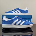 adidas Gazelle 85 Low Athletic Blue White Shoes Sneakers FZ5593 Men's Size 11