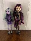monster high doll lot Of 2 Ever after High First Raven/scare master Twyla Missin