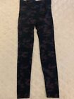 SPANX Leggings Womens Small Look At Me Now Seamless Camo Ribbed Waist Shaping