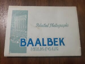 LEBANON BAALBEK PHOTO SPORT 10 POSTCARDS BOOKLET BAB EDRISS SOUK SEYOUR BEIRUT