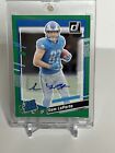 New Listing2023 Donruss Sam Laporta Green Rated Rookie Autograph Auto #332 Lions