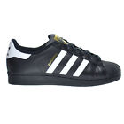 Adidas Superstar Foundation J Big Kid's Shoes Core Black-FTW White b23642