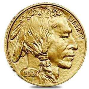 2024 1 oz Gold American Buffalo $50 Coin BU