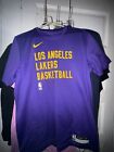 Los Angeles Lakers Nike NBA Authentics Nike Tee Short Sleeve Shirt Men's Size M