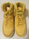 Men’s Nike AF1 Air Force 1 Yellow High Shoes Size 13 FREE SHIPPING