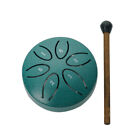 Steel Tongue Drum 3 Inch 6 Notes Percussion Instrument Balmy Drum with Drum I6A8