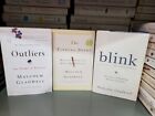 Lot of 3 Malcolm Gladwell Books Outliers The Tipping Point & Blink