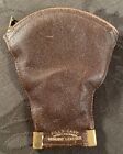Vintage Brown Leather Fills-Easy Pipe Tobacco Pouch