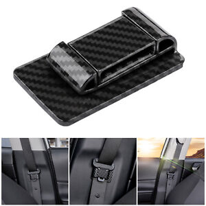 Carbon Fiber Look Car Seat Belt Stabilizer Limiter Auto Interior Accessories3oNp (For: 2022 Kia Rio)