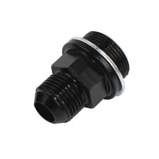 New ListingBlock Plug Breather Fittings Catch Can M28 To 10AN Black Fit For Honda B16 B18C
