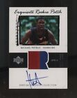 New Listing2003-04 UD Exquisite Collection Mickael Pietrus RPA RC Rookie Patch AUTO 111/225