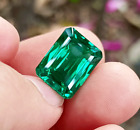 Untreated GIE Certified Flawless 8.45 Ct Natural Emerald Colombia Loose Gemstone