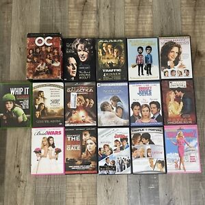 LOT OF 16 ADULT DVD ASSORTED MOVIES and Tv Shows! RANDOM MIXED LOT PG-R Used