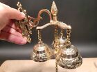 New ListingAntique Vintage Style Brass Shopkeepers Entry Wall Mount Bell Hanging Doorbell
