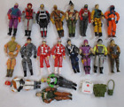Lot of 19 Vintage GI Joe Figures with 3 Accessories