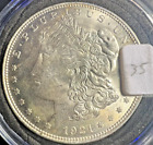 New Listing1921 P Morgan Silver Dollar Coin almost Mint State++++  VAM-4 Beautiful Toning