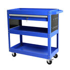 Rolling Tool Cart, Premium 1-Drawer Utility Cart, Heavy Duty Industrial Storage