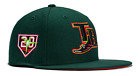 New Era Tampa Bay Devil Rays Fitted Hat Cap Green 59FIFTY 20th Anniversary 7 3/8