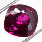 11.45Ct Natural Raspberry Pink Sapphire Cushion Cut Certified Excellent Gemstone