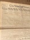 Original The Stars And Stripes Newspaper September 20 1918 WW1 Newspaper
