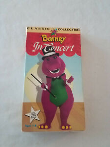 Barney In Concert (VHS Classic Collection 1995) Used