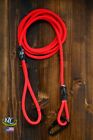 Kayak Canoe Drag Tow Rope 8Ft With Locking Carabiner Neverlost Gear Red