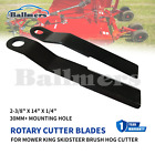 2X For Bush Hog Skidsteer Mower King Rotary Cutter Blades Heavy Duty AR400 Steel