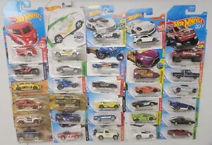 Hot Wheels Mixed Lot 30 1/64 Scale Diecast Vehicles (A) Red Corvette Chevy Lotus