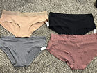 Love By Gap Hipster Breathe Shorty Cotton Lace Solid Panties NWT Lot Of 4 XXL