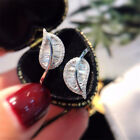 Gorgeous Women Cubic Zircon 925 Silver Filled Ring Wedding Jewelry Sz Adjustable