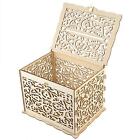Wooden Wedding Card Box Money/Card Box Gift For Birthday Party DIY With Keys VZ