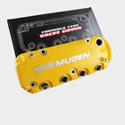 Yellow MUGEN Sty Racing Engine Valve Cover For Honda Civic D16Y8 D16Y7 VTEC SOHC (For: Honda)