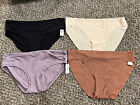 Love By Gap Hipster Breathe No Show Bikini Solid Color Panties NWT Lot Of 4 XL