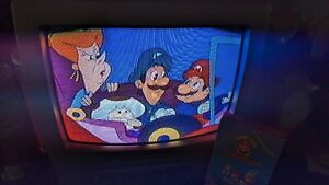 Super Mario Bros. Super Show Mario's Magic Carpet VHS Tape Nintendo