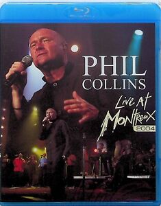 Phil Collins -Live At The Montreux 2004 -Blu Ray -NEW (+ Big Band 1996) Genesis