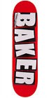 BAKER SKATEBOARD DECK Brand Logo White 8.5' BRAND NEW IN SHRINK