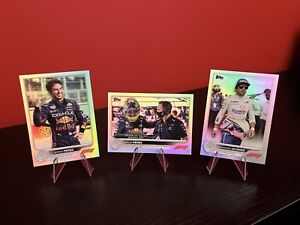 2022 Topps Formula 1 F1 Blaster Exclusive RAINBOW FOIL PARALLEL Cards: You Pick!