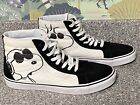 Vans X Peanuts Sk8-Hi Joe Cool Sneakers Shoes Snoopy Woodstock Mens US 13