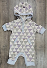 Baby Boy Clothes Old Navy Up  7lbs Preemie Newborn Triangle Hooded Outfit